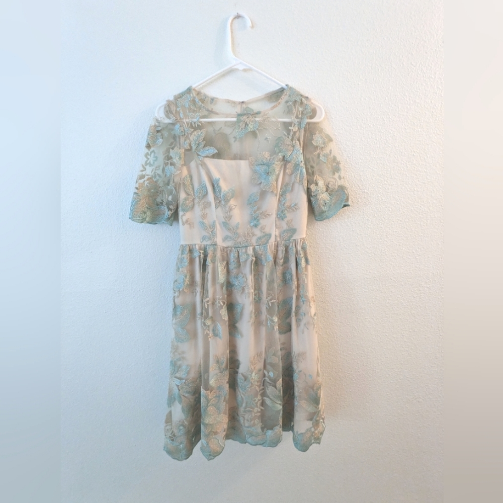 Anthropologie / BHLDN / Adrianna Papell Nadine Dress NWT - Picture 2 of 5
